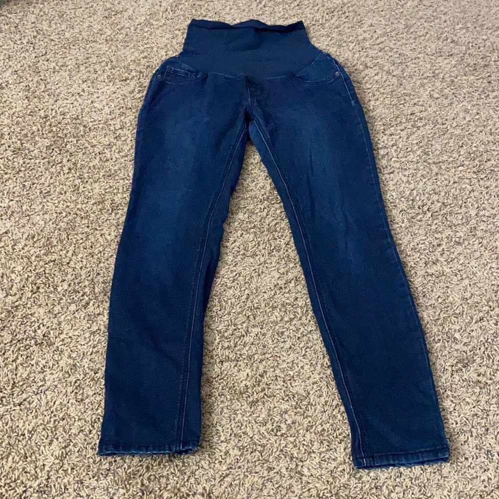 Full panel maternity jeans